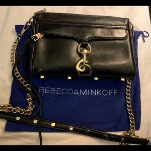 Rebecca Minkoff mini Mac bag.